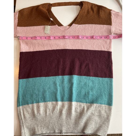 NWT Maurice’s Women's Soft Striped Sweater Size XS Multi Color - Picture 3 of 6